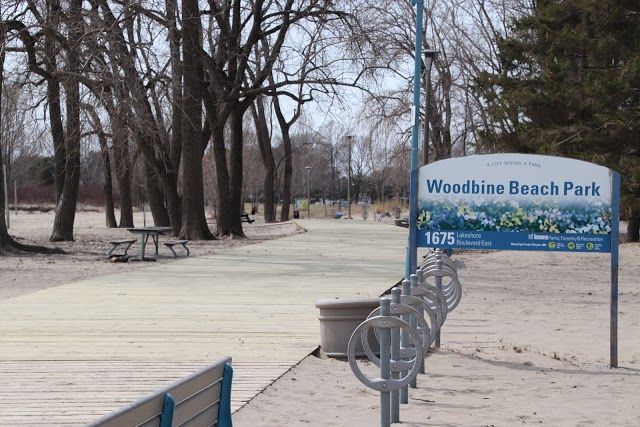Plage de Woodbine Beach