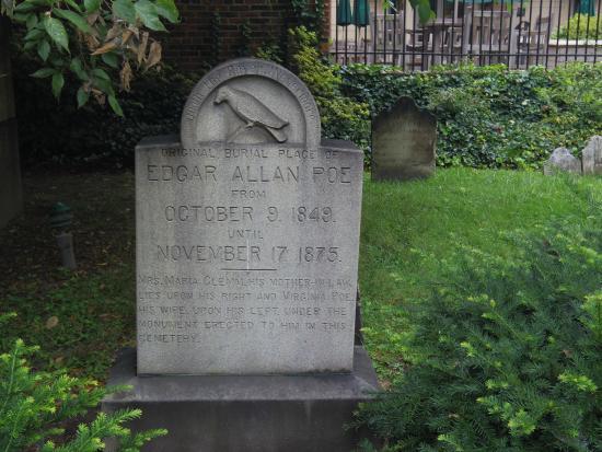Edgar Allan Poe'nun Mezarı ve Anıtı