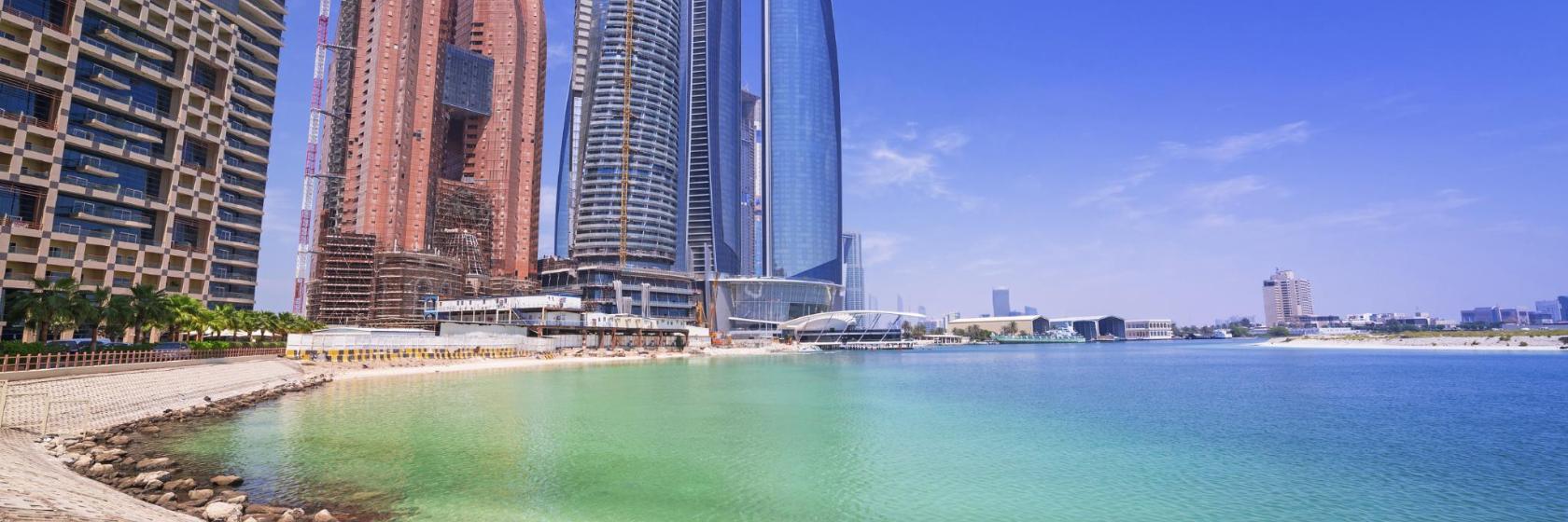 Abu Dhabis offentlige strand
